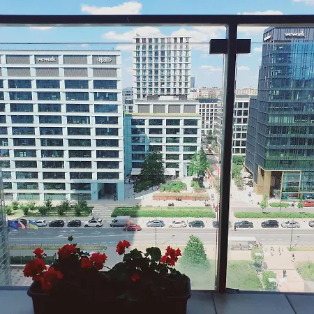 City Appart Platinumtowers Parking Hotel apartamentowy Warszawa